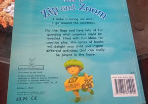 Time to Zip and Zoom Book