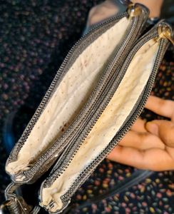 Vintage Black Crossbody Bag