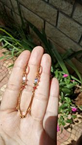 cubic  zicronia earrings