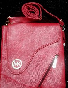 Michael Kors Red Sling Bag 👜