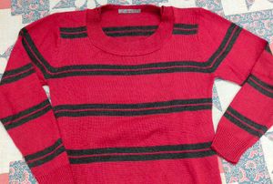 ❣️Striped Red Knit Sweater