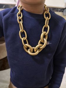 Chunky Gold Chain Necklace