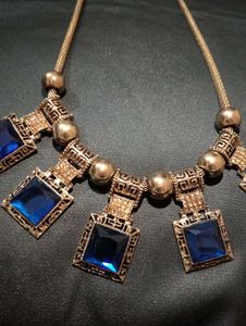 Blue Diamond Jewellery Set