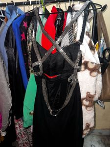 Elegant Black Maxi Dress