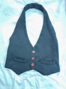 Vintage Vest Top Halter