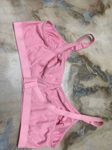 Pink Lace Bra - Size 44/110