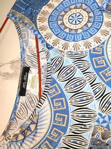 Blue Patterned T-Shirt