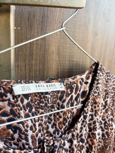 Zara Leopard Print Dress