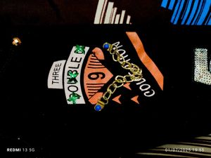 Embroidered Graphic Jeans