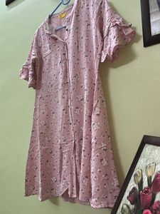 Cute Pink Floral Top
