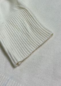 Cream Turtleneck Sweater