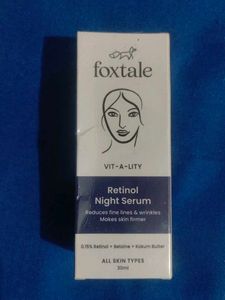 Foxtale Retinol Night Serum
