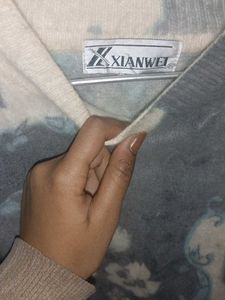 Floral Pattern Sweater