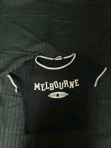 black crop top