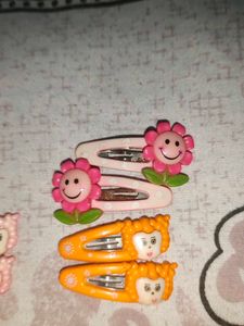 Vintage Hair Clips - Set of 3 Pairs