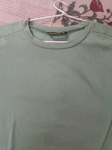 Dressberry Green Solid T shirt