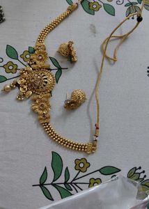 necklace with earrings