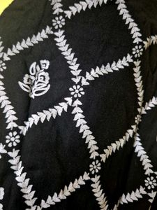 Beautiful Black Printed Kurta
