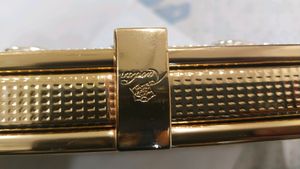 Gold Rhinestone Evening Clutch