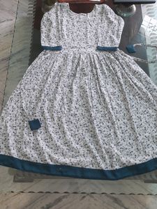 BEAUTIFUL SUIT SET OF FROCK WITH PLAZZO