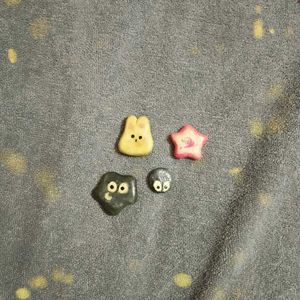 Handmade Clay Charms,Fridge Magnet,Keyring⭐😺❤️