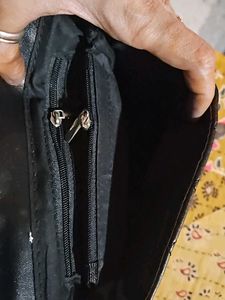 Small Black Belt Sling Bag Never Used