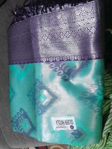 Sirmore International Silver Patola Saree