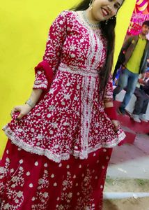 Pink Lenga Frok