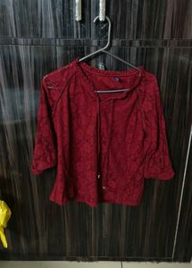 Maroon Top