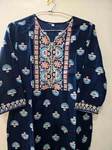 Cotton Kurta And Palazzo