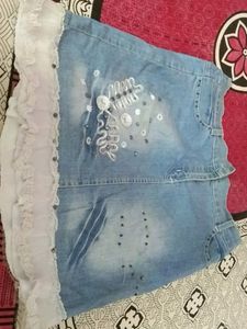 Denim Skirt