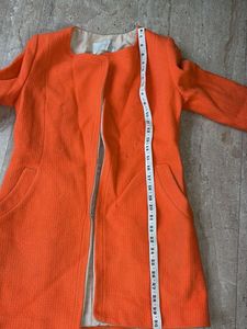 Chic Orange Coat