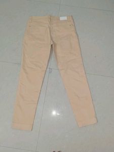 Peach Skinny Jeans