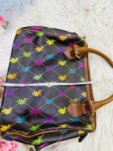 USPA Handbag | Multicolor | Leather