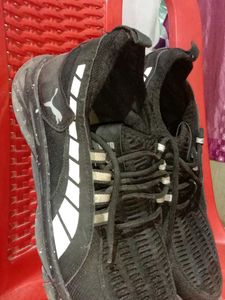 Puma Black Running Shoes