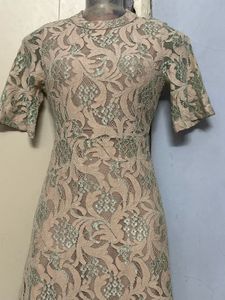 Chikenderi Designer Elegant Lace Dress
