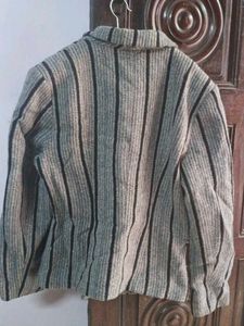 Striped Blazer - Stylish Outerwear