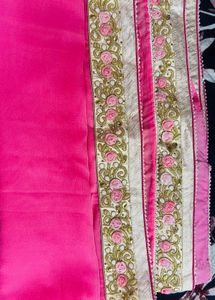 Baby Pink Saree