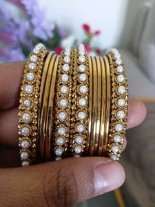 New Gold Finish Bangles