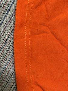 Orange Crop Top For Women