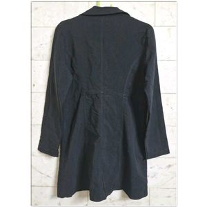 Black Longlline Formal Coat