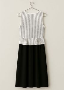 Striped Sleeveless Dress