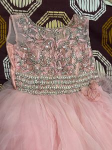 Pink Layered Party Dress