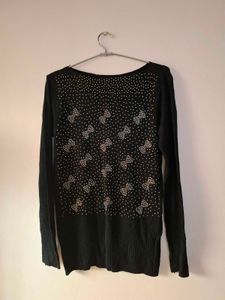 Black Bow Sweater