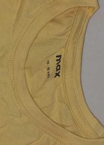 Yellow MAX T-shirt