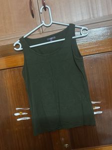 Olive Green Tank Top