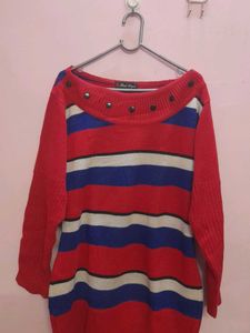 Striped Knit Sweater