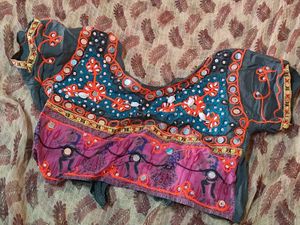 Vintage Embroidered Lehenga Choli