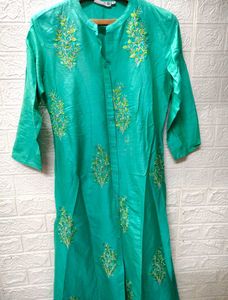 🎊🥳Buy One Get 1 Free🥳🎊Elegant Green Kurta