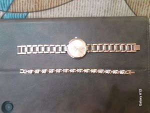 Watch And Bracelet Combo